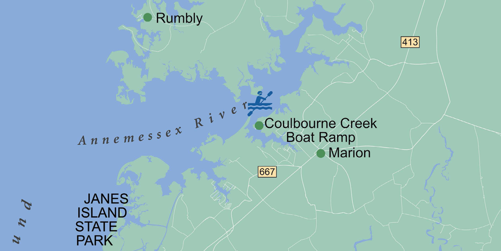 Coulbourne Creek Boat Ramp